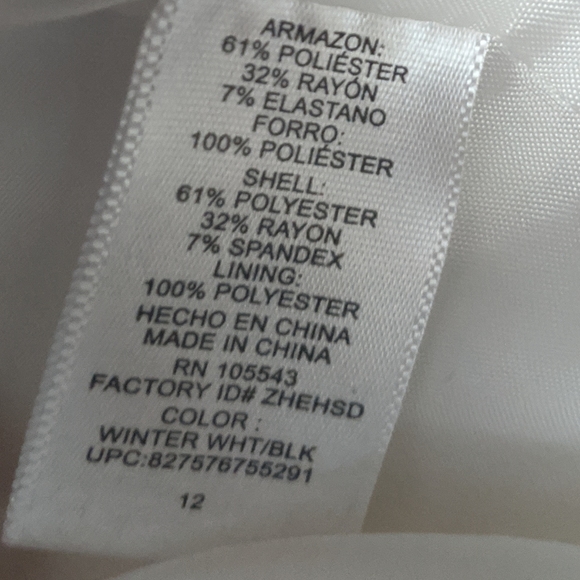 Color Blocked Size 12 Blazer! - Picture 4 of 8